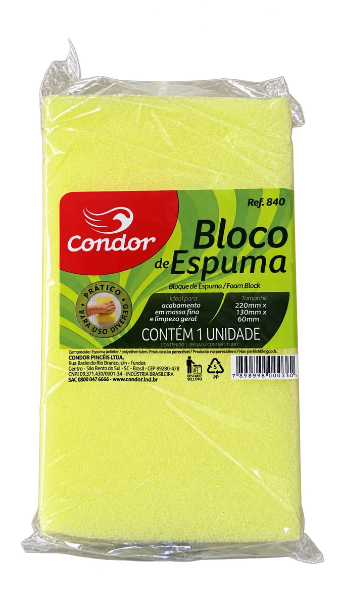 Bloco de Espuma