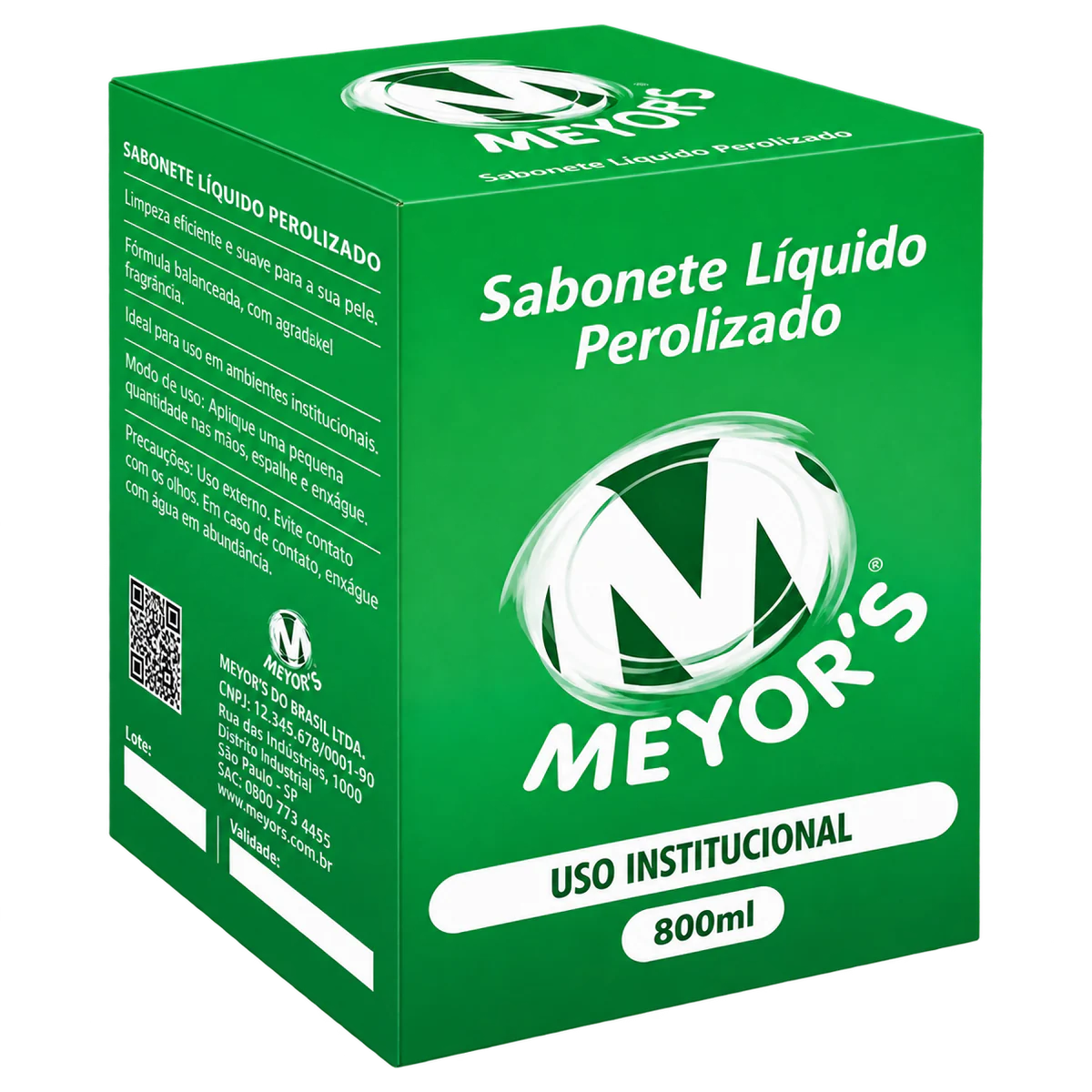Sabonete Líquido Perolizado Meyor’s — 800 ML