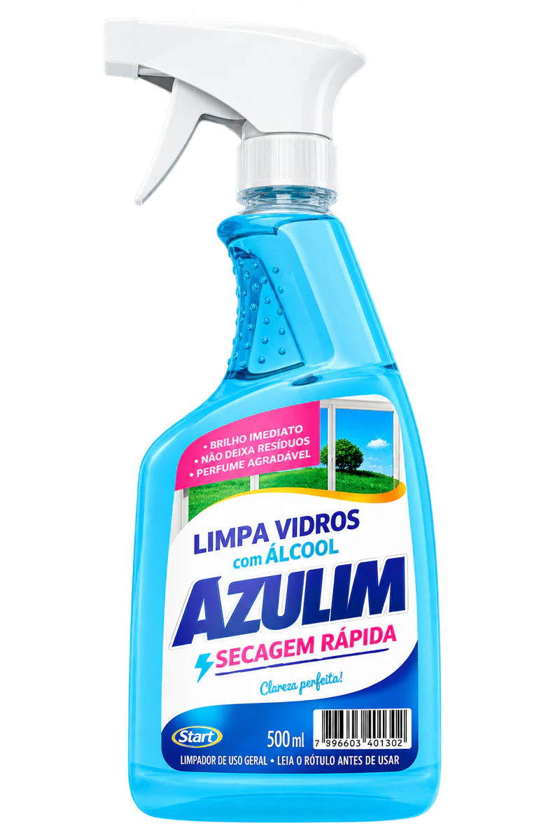 Limpa Vidro Azulim Gatilho 500 ML
