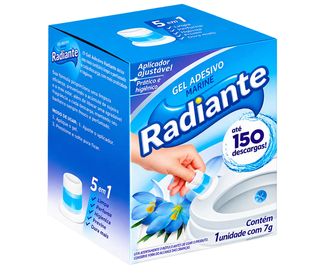 Pastilha Gel Adesivo Radiante UND