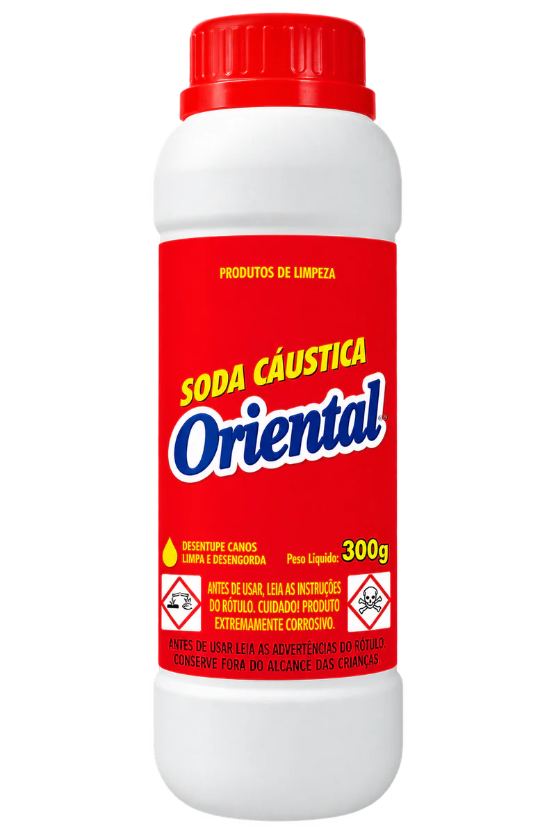 Soda Cáustica 300 GR Oriental