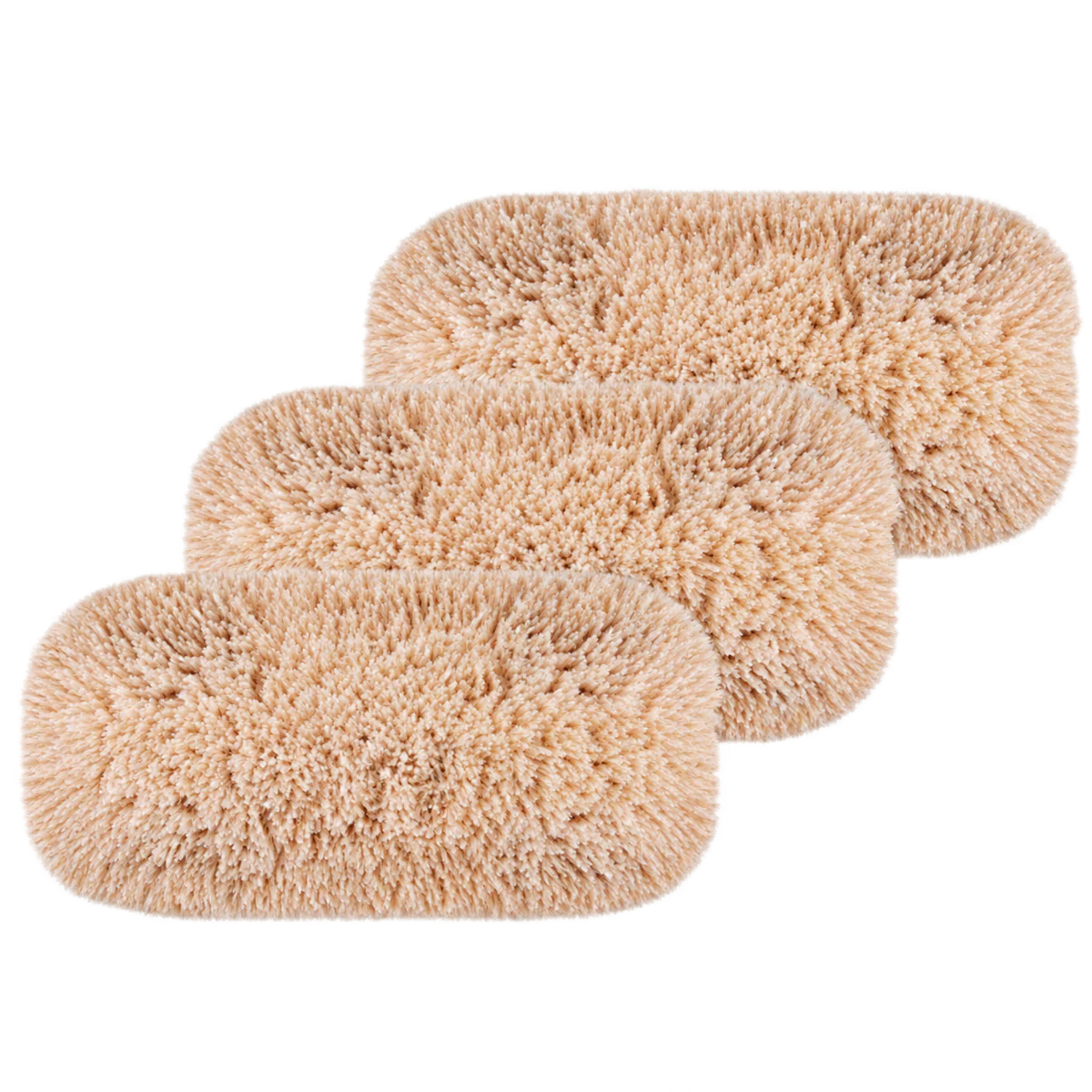 Refil Mop Pó Algodão Natural 30 CM UND, Refil Mop Pó Algodão Natural 40 CM e 60 CM
