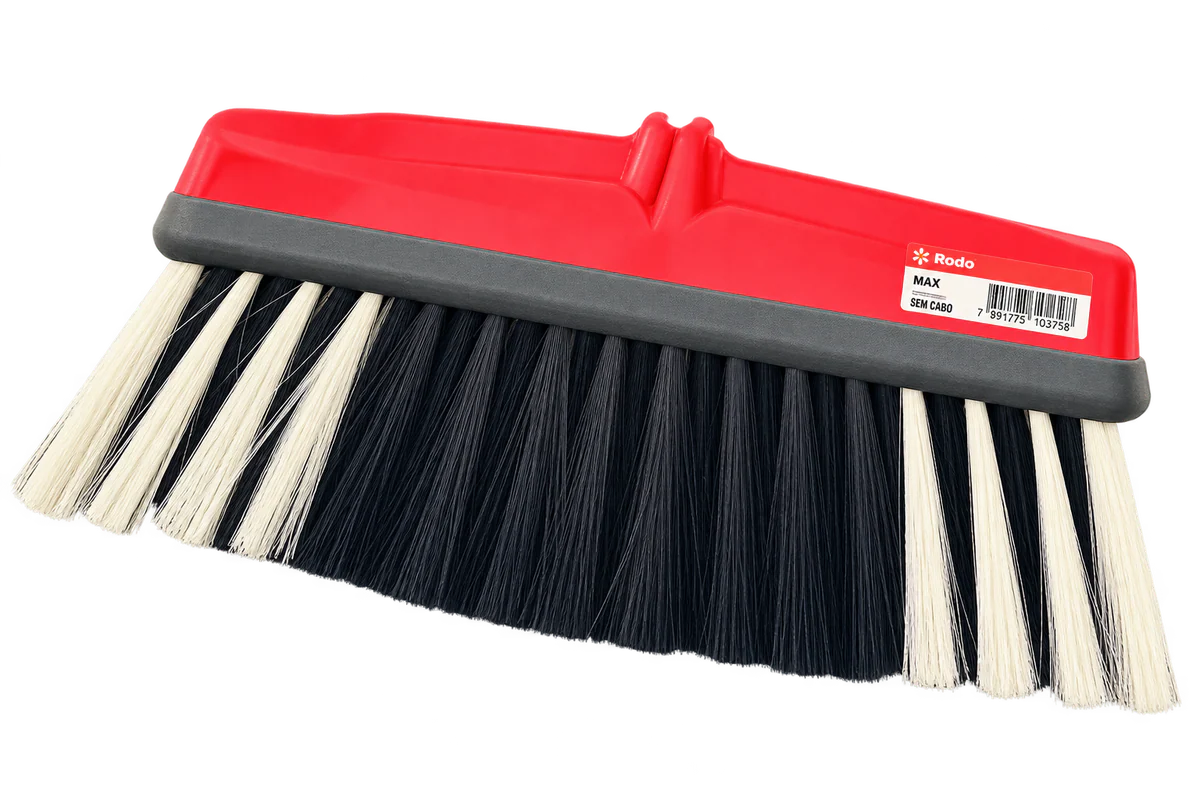 Vassoura Pelo Sintético Base Plástica 30 CM